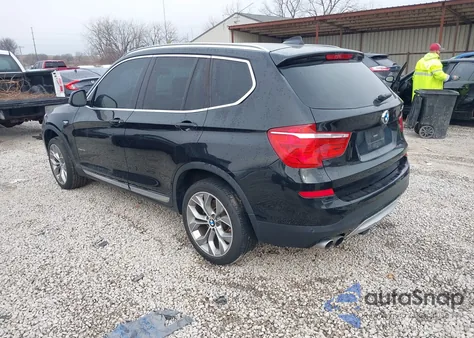 2015 BMW X3 xDrive28I from USA, damaged, VIN 5UXWX9C53F0D57667